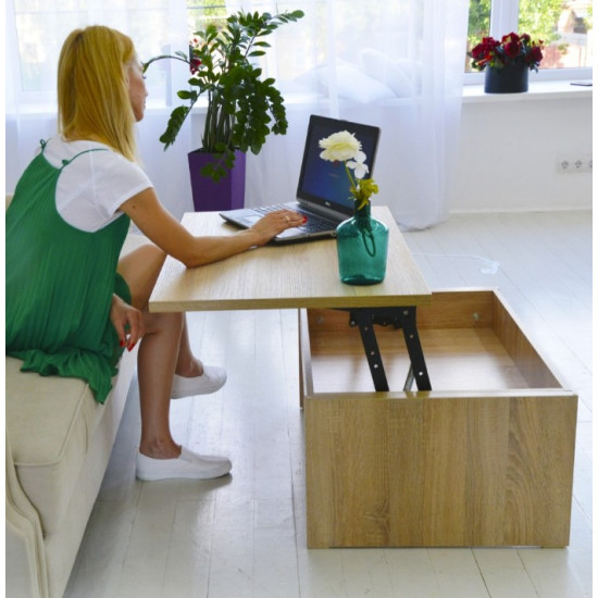 Masa Transformer Desk 91x41x40/60cm Sonoma Masa Transformer Desk 91x41x40/60cm Sonoma