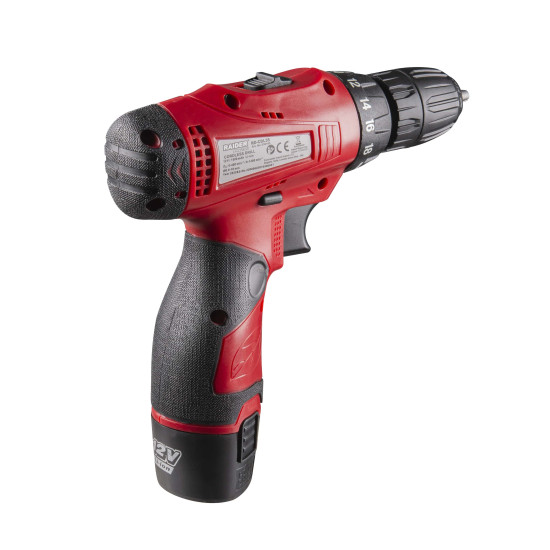 Masina De Gaurit Si Insurubat Raider Rd-cdl35 12v 2x1.5ah 24nm