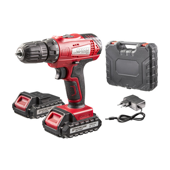Masina De Gaurit Si Insurubat Raider Power 12 V 2x1.5ah Rd-cdl34 030163