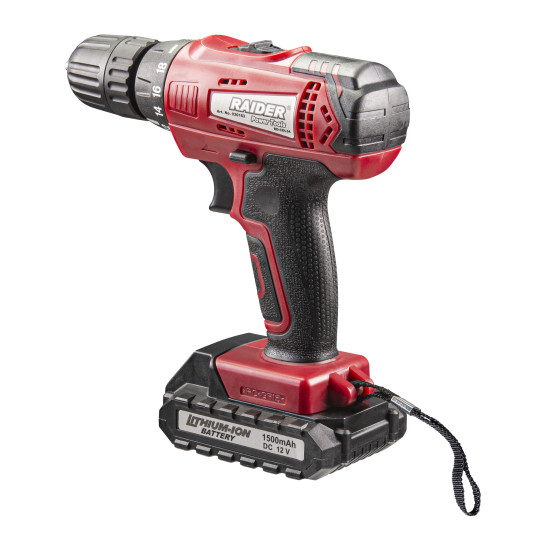 Masina De Gaurit Si Insurubat Raider Power 12 V 2x1.5ah Rd-cdl34 030163