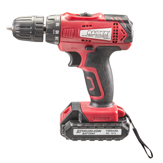 Masina De Gaurit Si Insurubat Raider Power 12 V 2x1.5ah Rd-cdl34 030163