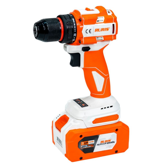 Masina De Gaurit/insurubat Pe Acumulator Ruris Cu Lumina Led 2 Viteze Rmx 1260