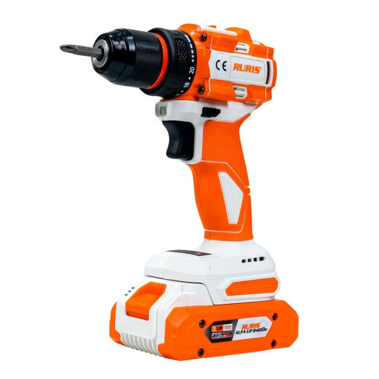 Masina De Gaurit/insurubat Pe Acumulator Ruris Cu Lumina Led 2 Viteze Rmx 1260