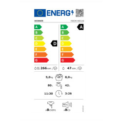 Masina De Spalat Cu Uscator Heinner Hwdm-h8514a 8kg / 5kg 1400rpm Clasa A Alb