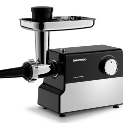 Masina De Tocat Carne Daewoo Motor Dc 2.2 Kg/min 2000w Black Silver Cu 3 Discuri De Taiere Dmg2000dc