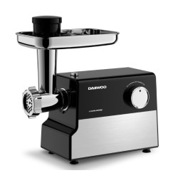 Masina De Tocat Carne Daewoo Motor Dc 2.2 Kg/min 2000w Black Silver Cu 3 Discuri De Taiere Dmg2000dc