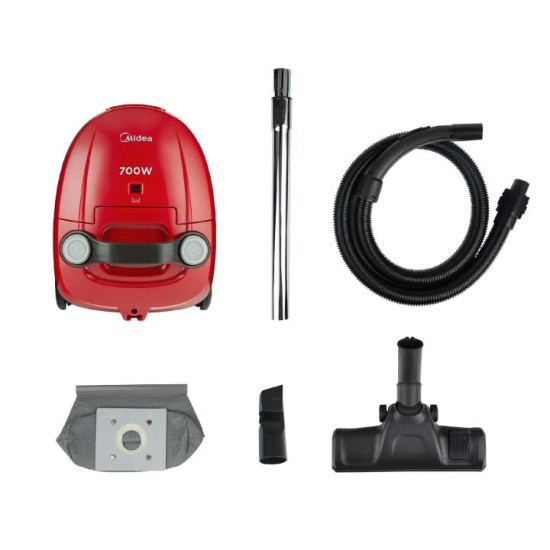 Aspirator Midea Cu Sac 1.5l 700w Hepa12 Mbo1plre