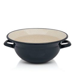 Lighean Clasic Emailat Teget Navy Blue  28 Metalac