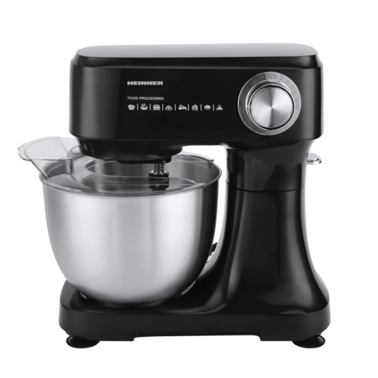 Mixer Planetar Heinner Hpm-d750bk 600w 3.5l 12 Viteze Negru
