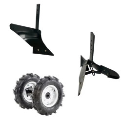 Motocultor Wolfson Imperio Cu Accesorii (plug, Rarita Roti De Transport 4.00x8)