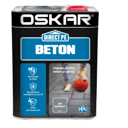 Vopsea Email Oskar Beton Gri Antracit 2.5l
