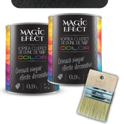 Pachet Magic Efect 1+1 Magic Black 0.9l +pensula