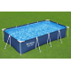 Piscina Bestway Dreptunghiulara Cu Cadru Metalic 4 X 2.11 M X 81 Cm