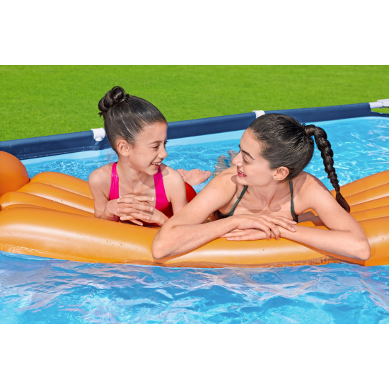 Piscina Bestway Dreptunghiulara Cu Cadru Metalic 4 X 2.11 M X 81 Cm