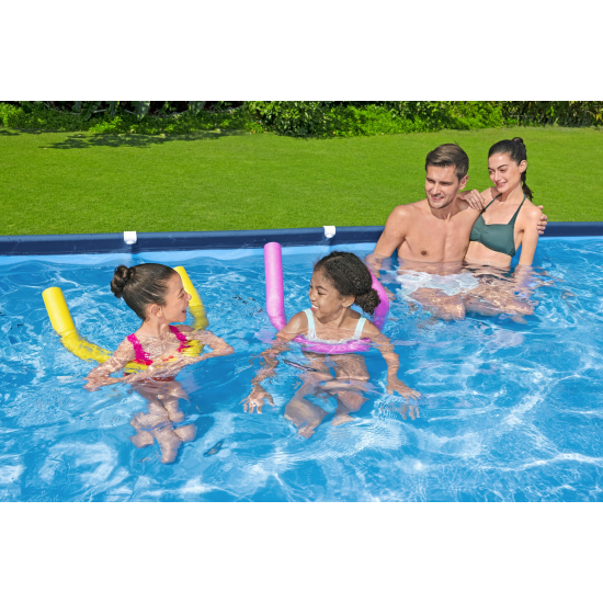 Piscina Bestway Dreptunghiulara Cu Cadru Metalic 4 X 2.11 M X 81 Cm