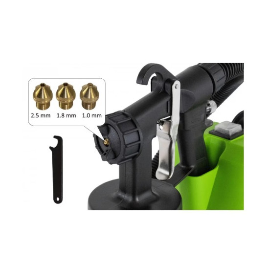 Pistol De Vopsit Electric Procraft Pse950 Rezervor 800ml 600w 3 Duze 30000rpm