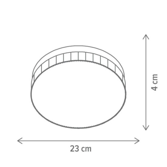 Plafoniera Led Electra 36w Kl151076 4000k Alb