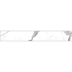 Plinta Gresie Premier Rodapie Statuario Polished Lucioasa 8x60 Cm
