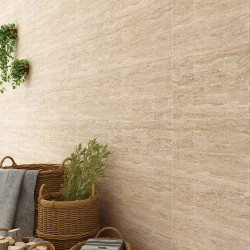 Gresie Portelanata Premier Travertine Beige 60x30 Cm Rectificata Interior/exterior (1.08 Mp/cut)