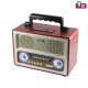 Radio Portabil Retro Ac-dc Mp3 Bt 3 Benzi Rrt3