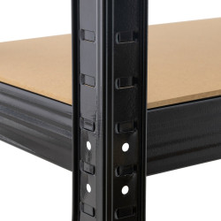 Raft Galvanizat Negru Rotor 90wx45dx180h Cm 175kg Nivel 5 Nivele