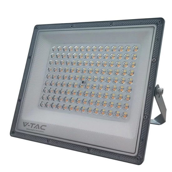 Reflector Led Smd V-tac 100w 3in1 Ip65 Cablu - Gri
