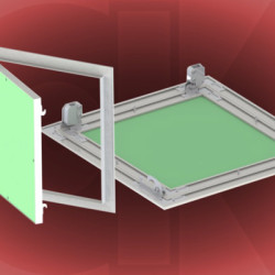 Usita De Vizitare 400x400 Mm