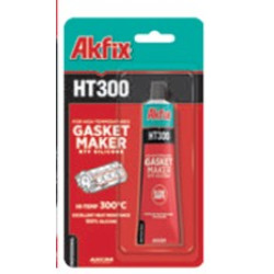 Silicon Gasket Maker 50gr Tube Blister Rosu Akfix Ht300