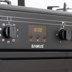 Aragaz Samus Sm 665aens Gaz Cuptor Electric 59cm Antracit Aragaz Samus Sm 665aens Gaz Cuptor Electric 59cm Antracit