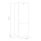 Combina Frigorifica Samus Scx344e 262l Clasa E 180cm Inox/argintiu