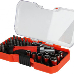 Set 36 Piese Fx Tools Surubelnita+biti+tubulare Cy8850010