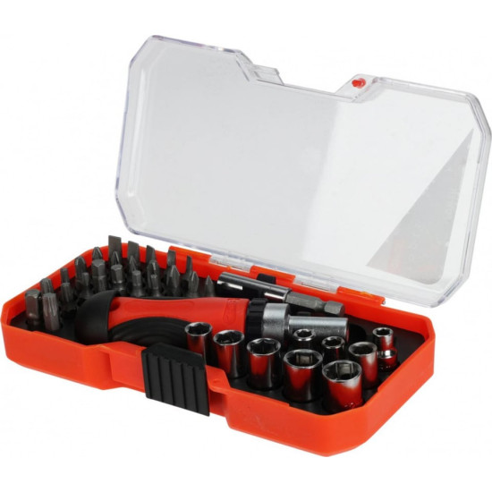 Set 36 Piese Fx Tools Surubelnita+biti+tubulare Cy8850010