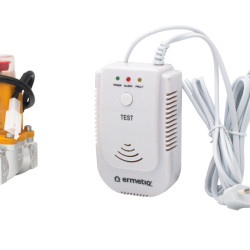 Set Detector Gaz Cu Electrovalva 3/4