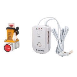 Set Detector Gaz Cu Electrovalva 3/4