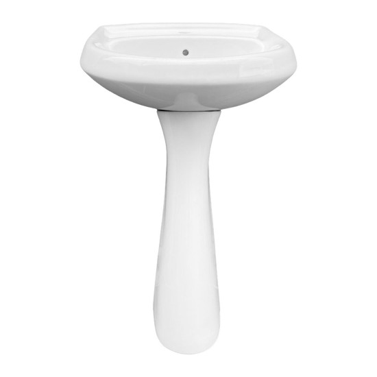 Set Lavoar Si Piedestral Capri 60cm Regata