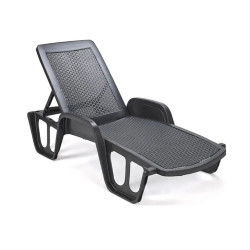 Sezlong Gradina Hecht Palawan Garden Lounger 192x71x100cm