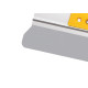 Spaclu Elastic Racleta 30cm Din Inox Cu Maner Hardex