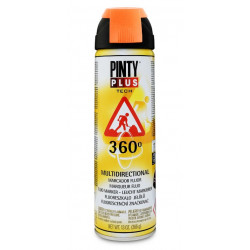 Vopsea Spray Marcaj Fluorescent Portocaliu T143 500ml Pintyplus