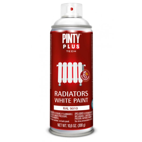 Vopsea Spray Radiator Alb Ral9010 400ml Pintyplus