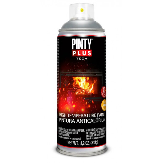Vopsea Spray Temperaturi Inalte Argintiu A150 400ml Pintyplus