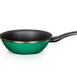 Tigaie  Adanca 26 Cm Verde Granit Metalac