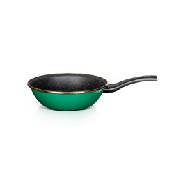 Tigaie  Adanca 26 Cm Verde Granit Metalac
