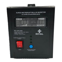 Sursa Neintreruptibila Si Invertor Roval Rv-500 300w