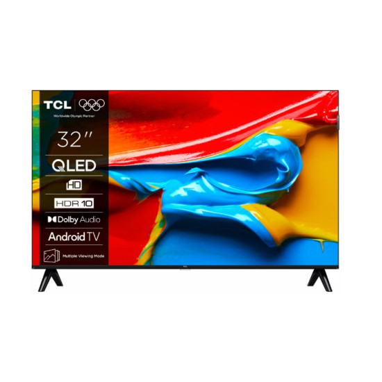 Televizor Smart Tcl Qled 32v4c 80cm Hd Clasa F
