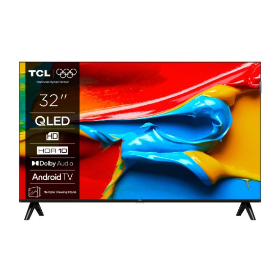 Televizor Smart Tcl Qled 32v4c 80cm Hd Clasa F
