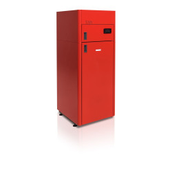 Centrala Pe Peleti Toby Termomont 40 Kw Complet Echipata Cu Pompa De Circulatie Vas Expansiune Supapa De Siguranta Automatizare