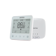 Termostat De Ambient Pentru Centrala Wireless Motan Th617-wrts Wi-fi Programabil Afisaj Digital Ip30 Alb