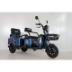 Triciclu Electric Rdb Cargo 25km/h Albastru + Civ Triciclu Electric Rdb Cargo 25km/h Albastru + Civ