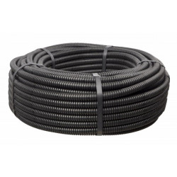 Tub Flexibil Pvc 20mm 320n Negru 50m Colac