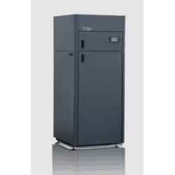 Centrala Pe Peleti Toby  B Termomont 17 Kw Complet Echipata Cu Pompa De Circulatie Vas Expansiune Supapa De Siguranta Automatizare